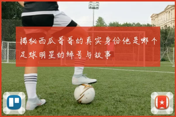 揭秘西瓜哥哥的真实身份他是哪个足球明星的绰号与故事